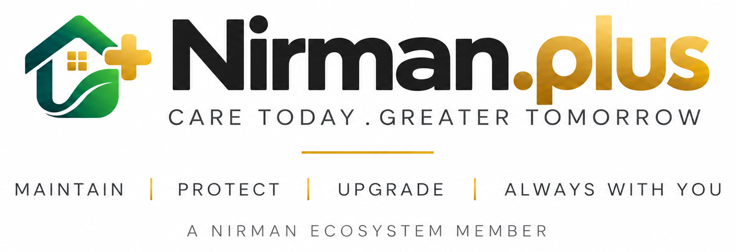 Nirman.plus logo